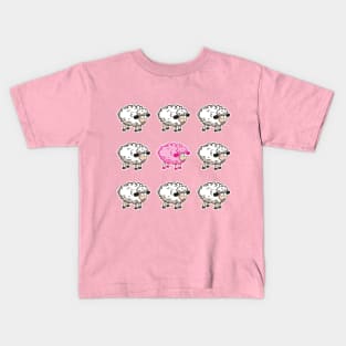 The Pink Sheep Kids T-Shirt